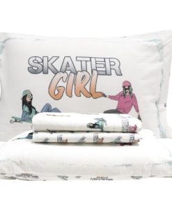 Alternative view of Jogo cama flanela Pinker