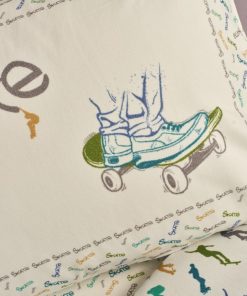 Alternative view of Jogo cama flanela Skate