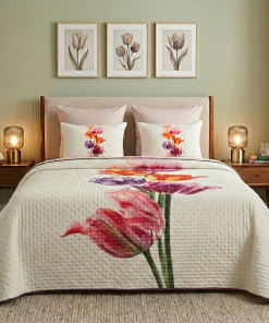 Colcha Tulipa